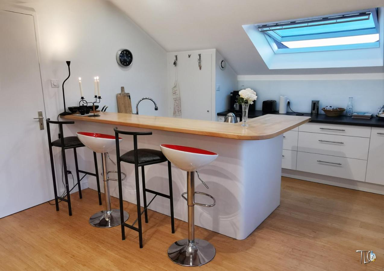 "Le Loft B Bg " Appartement Avec Terrasse G Friendly สตราสบูร์ก ภายนอก รูปภาพ